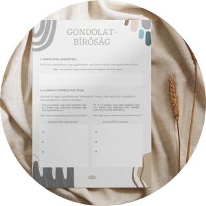 Kalauz a szorongásos gondolatok feltárásához és kezeléséhez